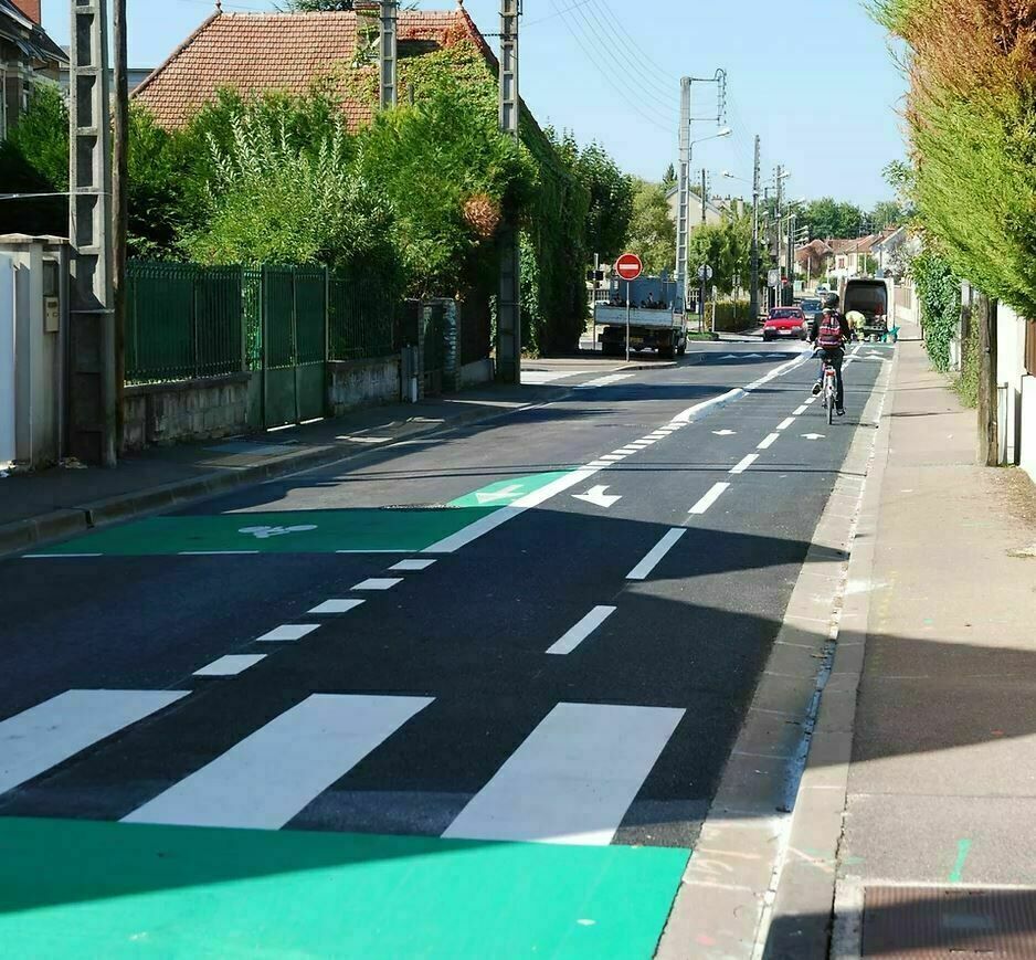 Des aménagements pour favoriser la pratique du vélo en ville